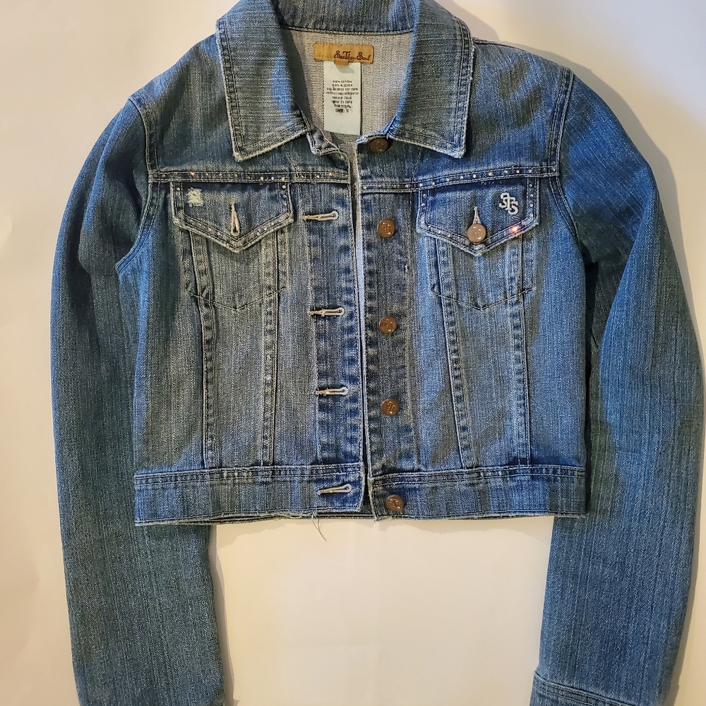 2/$15 See Thru Soul Jean Jacket